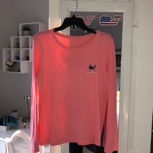 Vineyard Vines graphic lacrosse tee